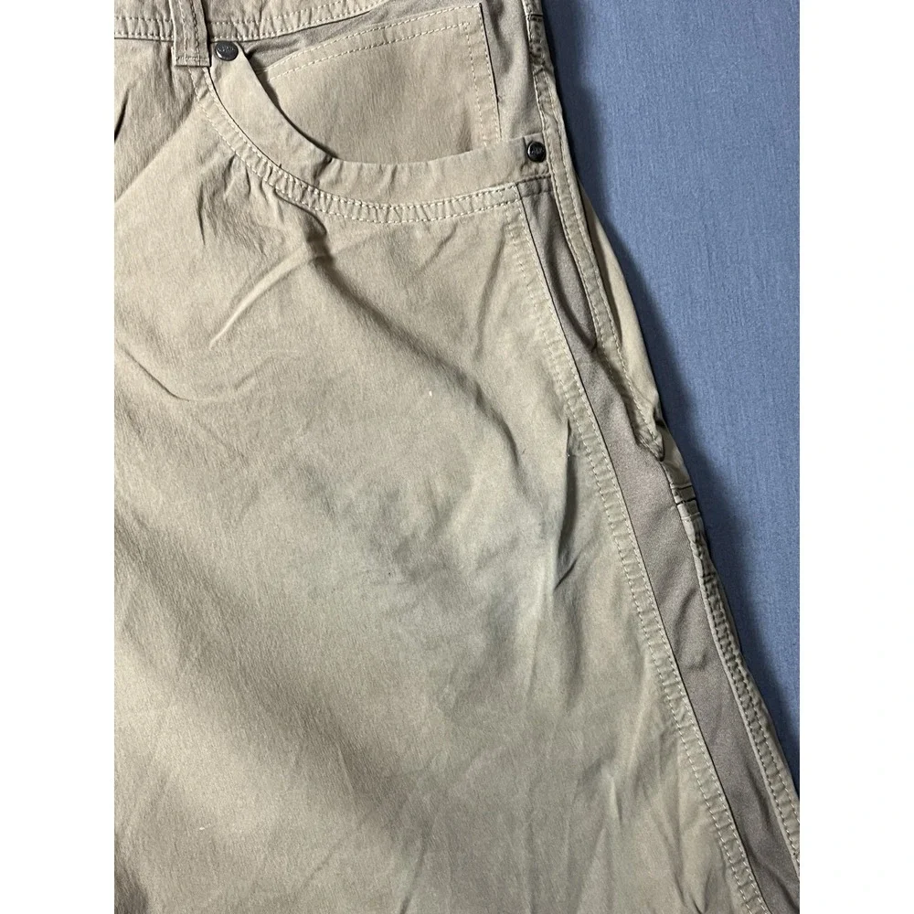KÜHL Patent Pending Hiking Shorts Mens 38 Beige Comfort Outdoor